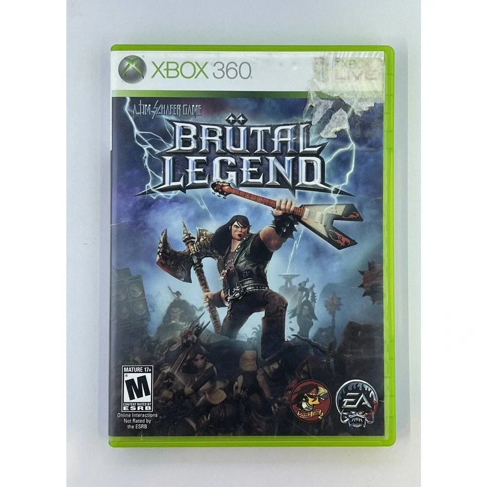 Xbox 360 Brutal Legend Microsoft Fast Ship Tested Working